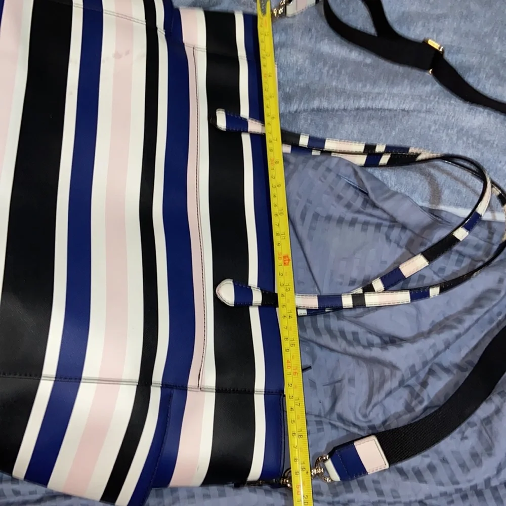 Kate Spade Striped Kaylie grove street Diaper Baby Bag